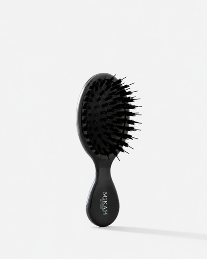 MIKAH - Mini Hair Brush Black Edition