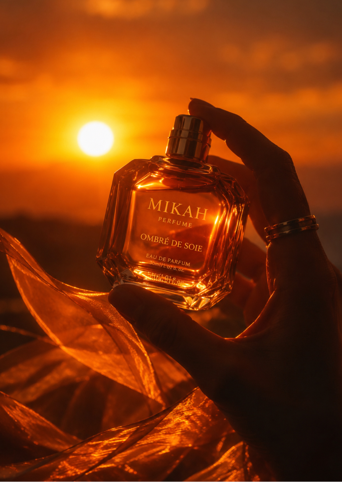 MIKAH PERFUME - Ombré de Soie 30ML