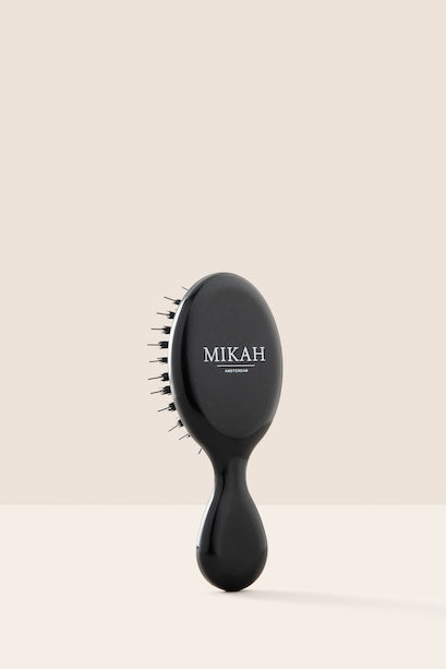 MIKAH - Mini Hair Brush Black Edition