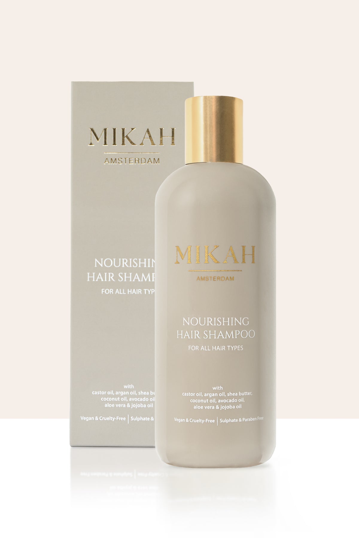 Must-Have Mikah Nourishing Shampoo for Healthy, Shiny Hair with Packaging